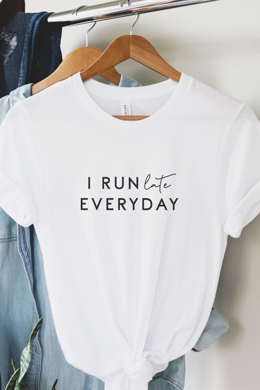 I Run Late Graphic Tee